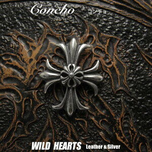 R`  NX \ Concho CrossWILD HEARTS Leather&Silver (ID co3915)za007