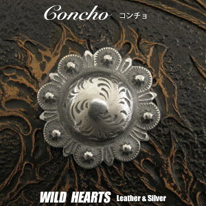 �R���`�� ���� �E�G�X�^�� �˂��� Concho Western MetalWILD HEARTS Leather&Silver (ID cc3368)za007