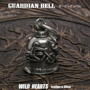 K[fBAx oCJ[ GWF Vg Vg̉H AJ oCJ[^n[[ ANZT[ y_g L[z_[ Guardian Bell Pendant Harley Accessory AngelWILD HEARTS Leather&Silver (ID gb4959k5)
