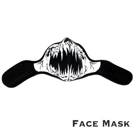 バイカーフェイスマスク ハーフマスク フェイスガード スカル メンズ Face Mask Skull Mask Half Face Mask Ski Snowboard Motorcycle Protection Cosplay (ID sfm1t6)za002