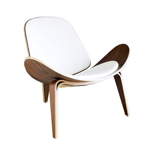 【お得な アウトレット 背もたれ凹み、外箱傷みなど】ボートチェア 木製 成形合板 イージーチェア | 椅子 チェア デザイナーズ リプロダクト ウォールナット アッシュ ブラック ホワイト