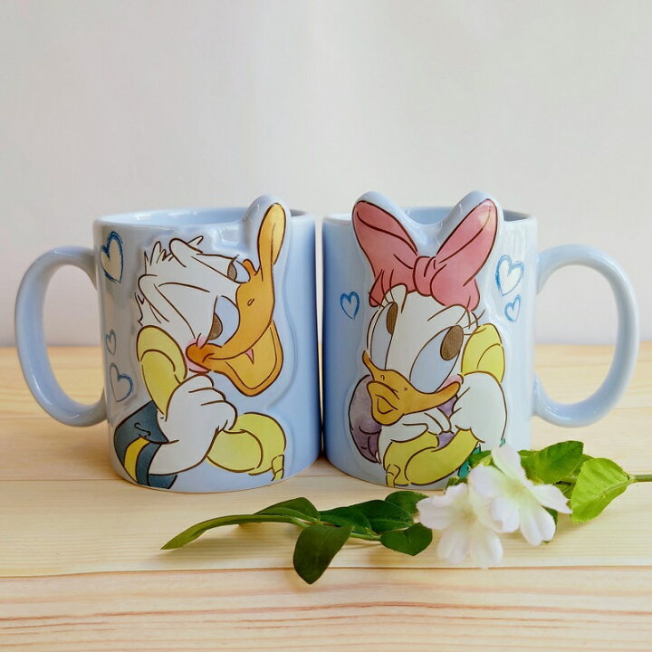 楽天市場】ペアマグカップ ドナルドダック＆デイジーダック 【ギフト  