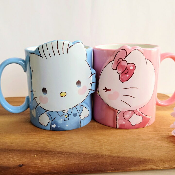 楽天市場】キスペアマグ ハローキティ＆ディアダニエル 【ギフト 