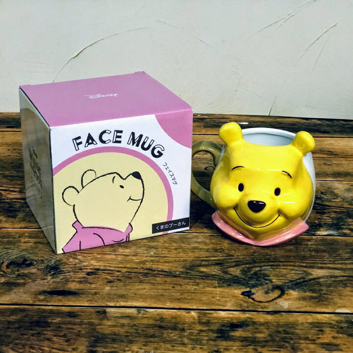 楽天市場】フェイスマグ くまのプーさん 【ギフトラッピング 無料 