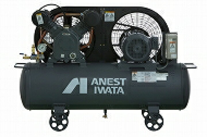 楽天市場】アネスト岩田 2.2kW エアーコンプレッサー TLP22EG-10 (M5 