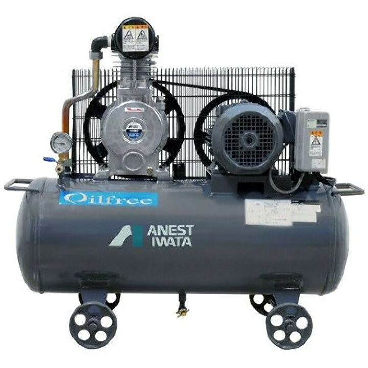 楽天市場】アネスト岩田 1.5kW エアーコンプレッサー TFP15CF-10 (M5 