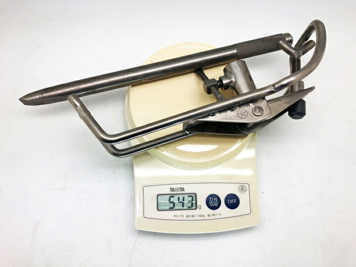 楽天市場】スター開発 石鯛ピトン 純チタン仕様 竿受け : worksHAUNT