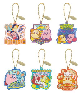 一番くじ 星のカービィ WELCOME TO THE NEWPARK! F賞 アトラクション☆ラバーチャーム 全6種セット