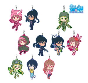 一番くじ ソードアート・オンライン オルタナティブ ガンゲイル・オンライン C賞 ラバーストラップ 10種セット ■ SAO ソードアートオンライン ピトフーイ フカ次郎 小比類巻香蓮 /
