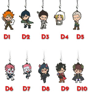 一番くじ ハイキュー!!〜世界が泣いた巨匠縁下監督の話題作が待望の商品化!!〜 D賞ラバーストラップ〜クエストボックス 全10種 単品販売