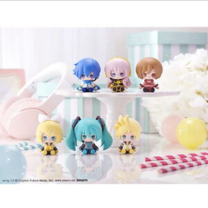 タイトーくじ 初音ミク39(ミク)の日記念くじ 2nd season C賞ちょこんとフィギュア 全6種類セット