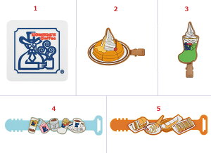一番くじ 『珈琲所 コメダ珈琲店』F賞 ラバー雑貨コレクション 全5種 単品販売 コースター ヘアクリップ ラバータイ