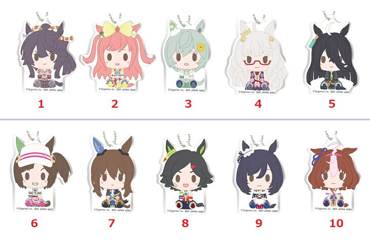 楽天市場】一番くじ ウマ娘 プリティーダービー 6弾 G賞 アクリッツ 