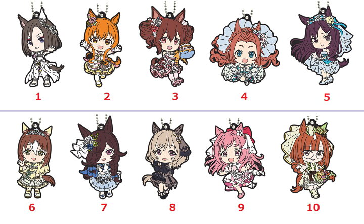 楽天市場】一番くじ ウマ娘 プリティーダービー 6弾 H賞 ラバー 