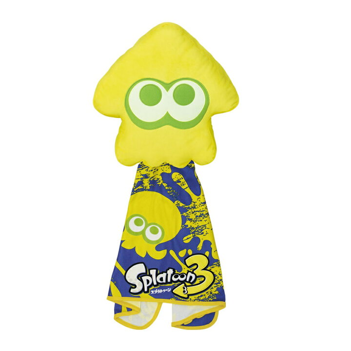 楽天市場】一番くじ スプラトゥーン3 A賞 イカ・タコ ブランケットイン 