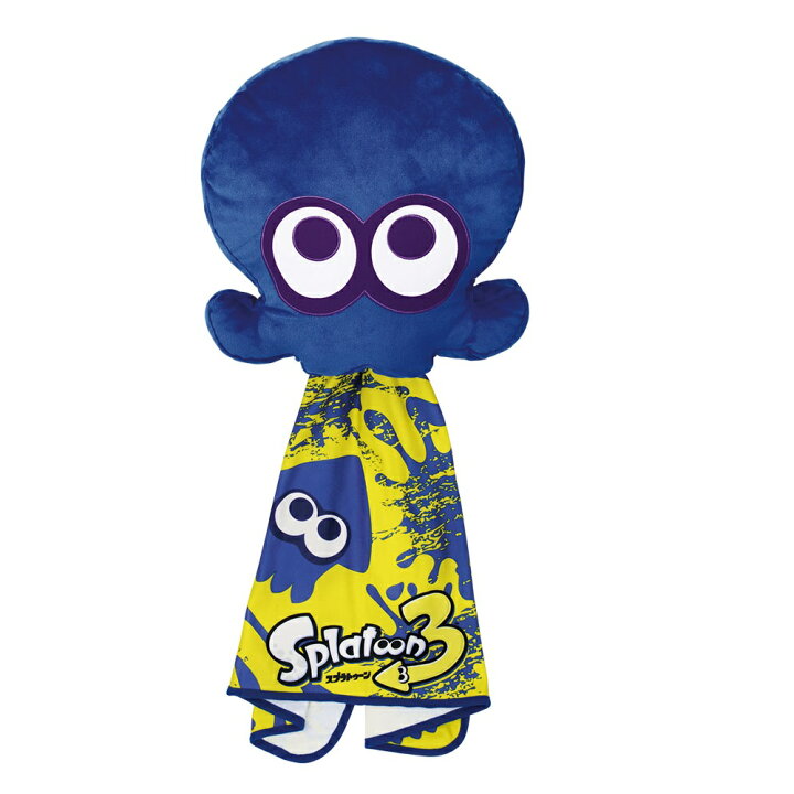 楽天市場】一番くじ スプラトゥーン3 A賞 イカ・タコ ブランケットイン 