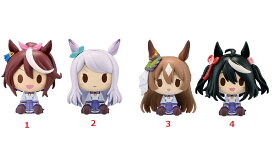 一番くじ ウマ娘 プリティーダービー 7弾 D賞 ちょこのっこフィギュア 全4種セット　単品販売