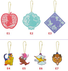 一番くじ 〈ディズニー プリンセス〉 Blooming Melodies E賞 コースター&チャームアソート 全7種 単品販売