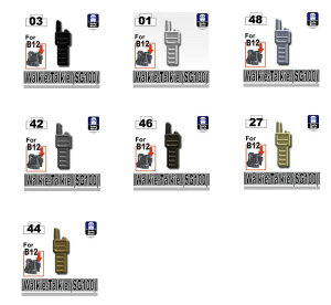 �J�X�^�����S �J�X�^���p�[�c LEGO ���� �����i�@Walkie-Talkie (SG100) �g�����V�[�o�[ �^��