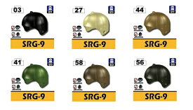 カスタムレゴ カスタムパーツ LEGO 武器 スワット SRG-9　ヘルメット