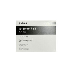 �y�V�i�zSIGMA �V�O�} �J���������Y �Y�[�������Y 18-50mm F2.8 DC DN �L���m��RF�p