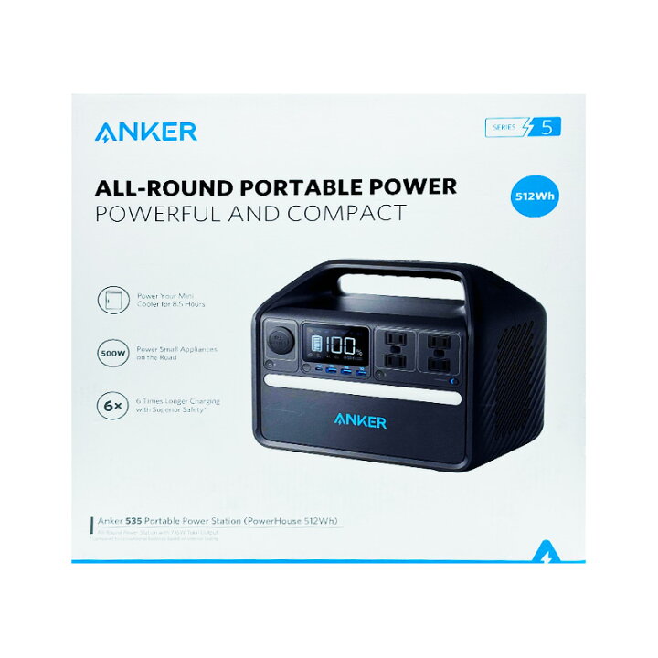 楽天市場】【新品】Anker アンカー 535 Portable Power Station 