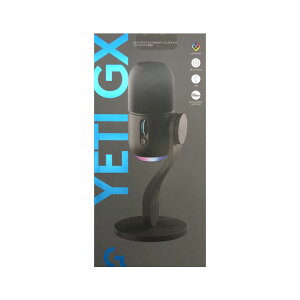 �y�V�i�zLogicool ���W�N�[�� �Q�[�~���O�}�C�N Yeti GX G-YETI-GX-BK �u���b�N