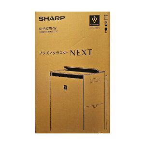 �y�V�i ���s�ǁzSHARP �V���[�v ������C����@ �K�p�����F34�� KI-RX75-W �z���C�g�n