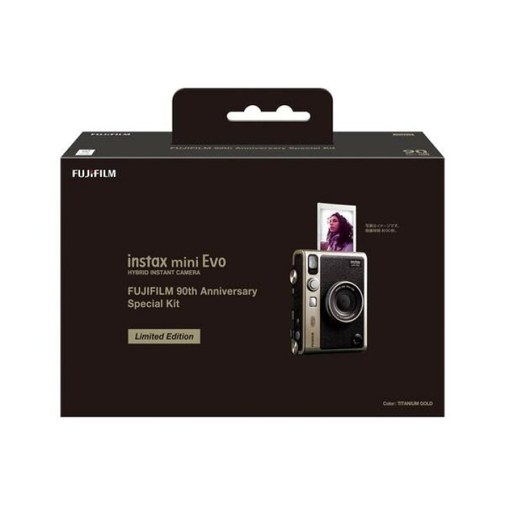 楽天市場】【新品】FUJIFILM 富士フイルム instax mini Evo 90th 