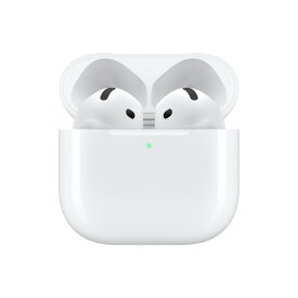 【新品 未開封 保証開始済み品】AirPods4 ホワイト MXP93J/A アクティブノイズキャンセリング搭載