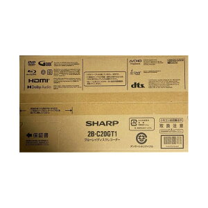 �y�V�i�zSHARP �V���[�v �u���[���C���R�[�_�[ AQUOS �A�N�I�X 2TB 3�ԑg�����^�� 2B-C20GT1