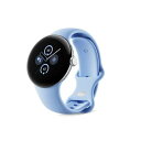 【新品】Google グーグル Pixel Watch 2 Wi-Fiモデル GA05032-GB Polished Silver Bay アクティブ バンド