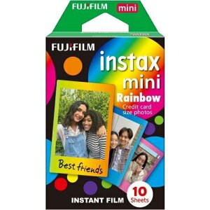 yVizFUJIFILM xmtC `FLptB instax mini Rainbow 10