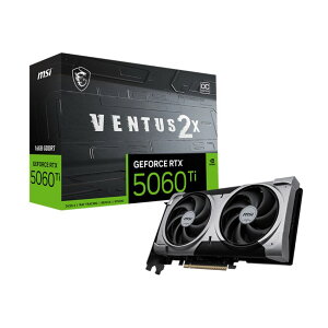 yVizMSI GGXAC OtBbN{[h GeForce RTX 5060 Ti 16G VENTUS 2X OC PLUS PCIExp 16GB