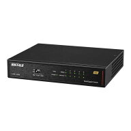 【新品】BUFFALO バッファロー スイッチングハブ LXW-10G5 ブラック