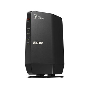 �y�V�i�zBUFFALO �o�b�t�@���[ Wi-Fi 7�Ή� Wi-Fi���[�^�[ AirStation WSR6500BE6P-BK �u���b�N