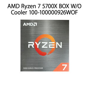 yVizAMD G[GfB[ CPU Ryzen 7 5700X BOX W/O Cooler 100-100000926WOF