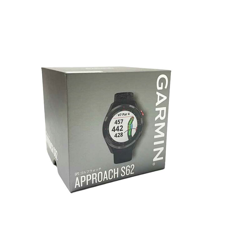 楽天市場】【新品】GARMIN ガーミン APPROACH-S62-BK ゴルフウォッチ 