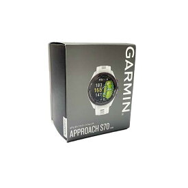 【土日祝発送】【新品】GARMIN ガーミン GPS ゴルフナビ Approach S70 42mm 010-02746-20 ホワイト