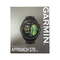 【新品】GARMIN ガーミン GPS ゴルフナビ Approach S70 47mm ブラック