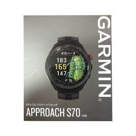 【土日祝発送】【新品】GARMIN ガーミン GPS ゴルフナビ Approach S70 47mm 日本正規品 ブラック