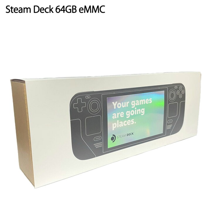 楽天市場】【新品】Steam Deck スチームデック ポータブルゲーミングPC 