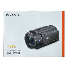 【土日祝発送】【新品 保証開始済み品】SONY デジタル4Kビデオカメラ FDR-AX45A ブラック