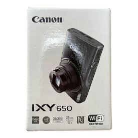 【土日祝発送】【新品】Canon キャノン コンパクトデジタルカメラ IXY 650 ブラック