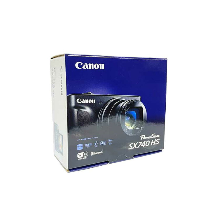 楽天市場】【新品未開封品】CANON PowerShot SX740 HS ブラック : 電子 