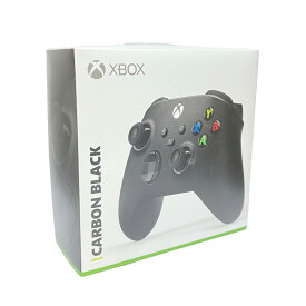 【土日祝発送】【新品】Microsoft マイクロソフト Xbox ワイヤレス コントローラー カーボン ブラック QAT-00005