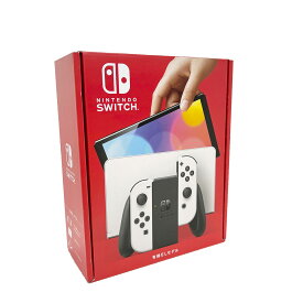 【土日祝発送】【新品 箱不良・シュリンク破れ品】任天堂 Nintendo Switch ニンテンドースイッチ本体 有機ELモデル Joy-Con(L)/(R) ホワイト HEG-S-KAAAA 印付きの場合あり