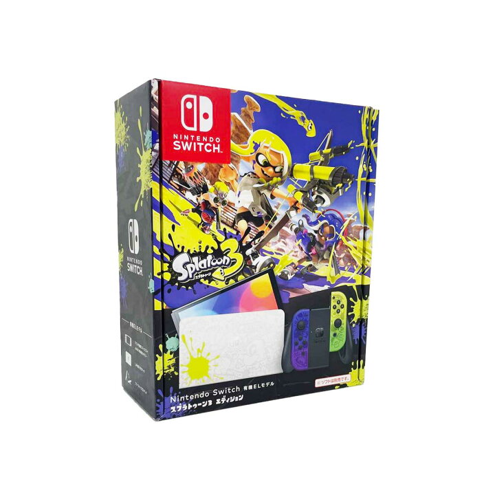 楽天市場】【新品 箱不良】Nintendo Switch 有機ELモデル スプラ 
