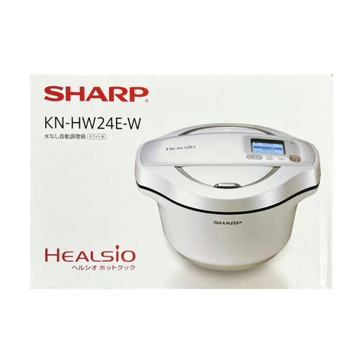 楽天市場】【新品未開封品】SHARP ホットクック KN-HW24E-W シャープ 