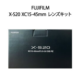 【新品 保証開始済み品】FUJIFILM フジフイルム ミラーレス一眼カメラ X-S20 XC15-45mm レンズキット